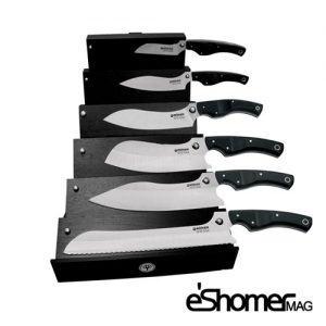 طراحی و ساخت چاقوهای آشپزخانه Boker Gorm 7Piece Kitchen