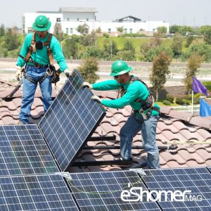 انرژی پاک برای هر خانه به جنگ گاز‌های گلخانه‌ای بروید با Solar City