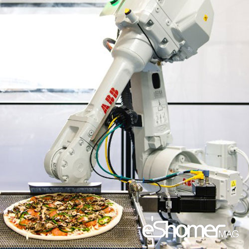 نوآوری‌‌های دنیای پیتزا روبات‌های سرآشپز وارد می‌شوند.