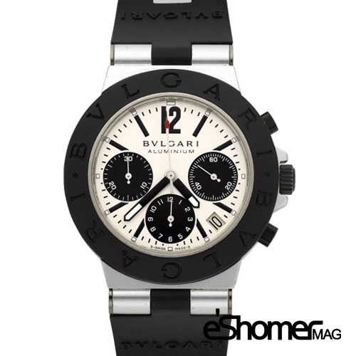 ساعت‌‌های خاص از برند‌های مشهور Bulgari Diagono Aluminium Chrono