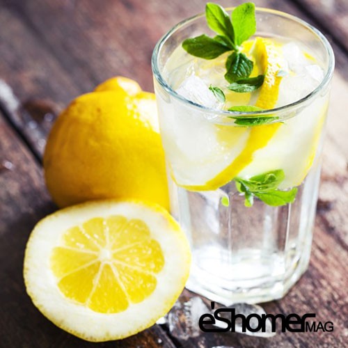 درمان نفخ شکم و دل بهم خوردگی با نوشیدنی لیمو