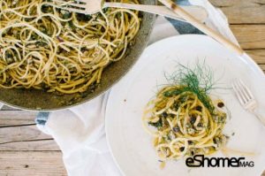 تهیه و پخت انواع غذاهای ایتالیایی _ اسپاگتی سیسیلی