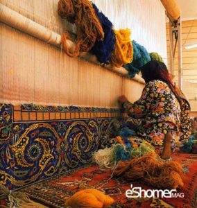 آشنایی با انواع رشته های هنرهای سنتی ایران ، قالیبافی