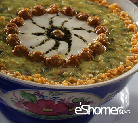 غذاهای محلی غذاهای ایرانی آموزش آشپزی آش بلغور ارومیه