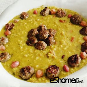 غذاهای محلی غذاهای ایرانی آموزش آشپزی آش دندونی تبریز