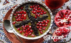 غذاهای محلی غذاهای ایرانی آموزش آشپزی ، آش انار شیراز