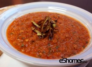 غذاهای محلی غذاهای ایرانی آموزش آشپزی ، آش گوجه فرنگی همدان