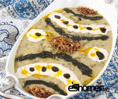 غذاهای محلی غذاهای ایرانی آموزش آشپزی ، آش خیار ملایر