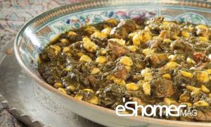 غذاهای محلی غذاهای ایرانی آموزش آشپزی ، آش ساک گرگان