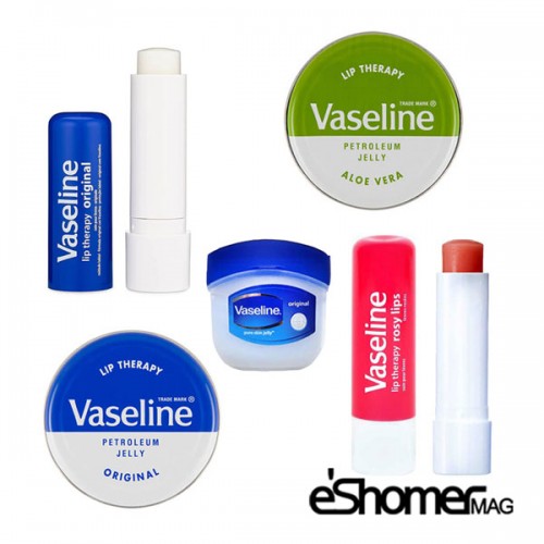 معرفی انواع محصولات مراقبت از لب برند وازلین vaseline